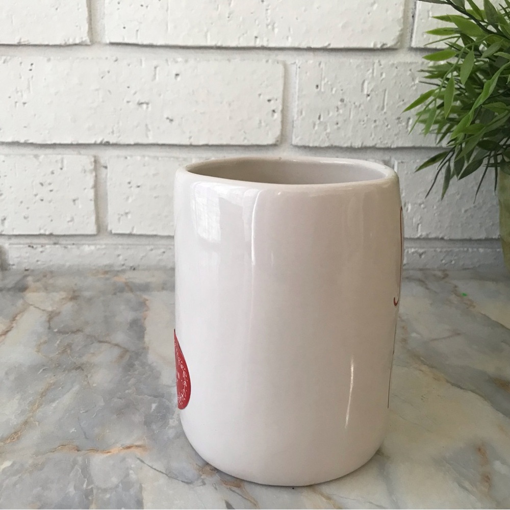 Rae Dunn Mug Santa’s Helper White with Red Lettering - Picture 6 of 13